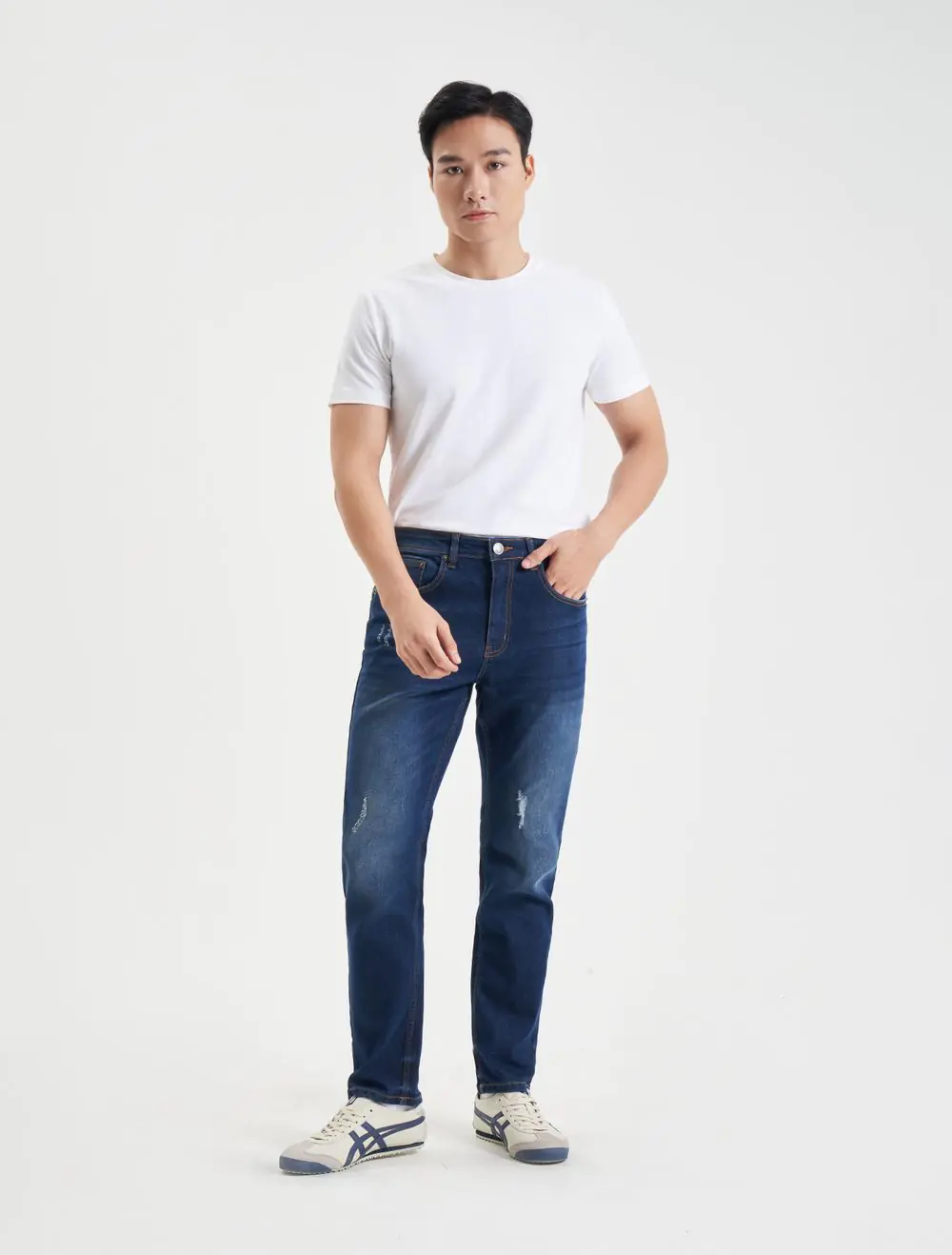 Quần jeans rách nam