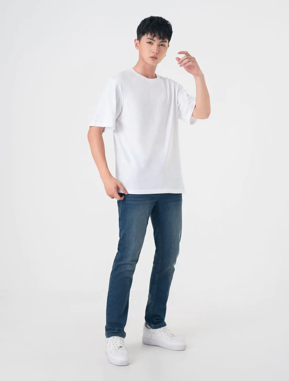 Quần jeans nam slimfit