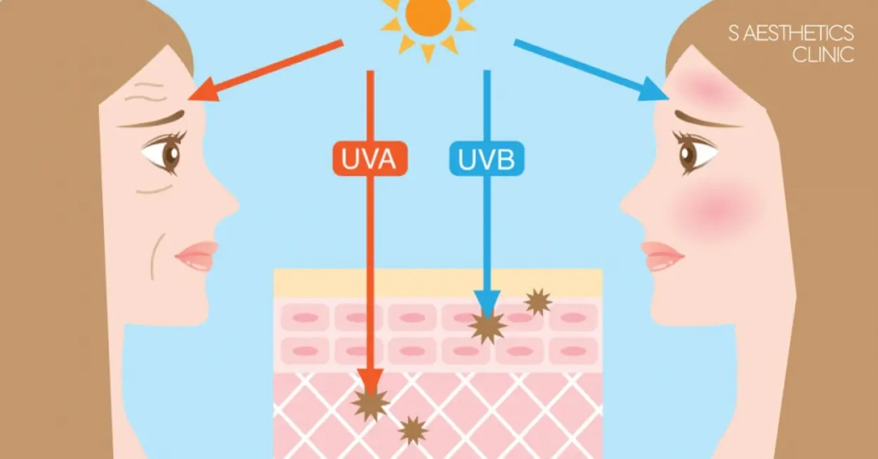 Tia UV gây hại đến da