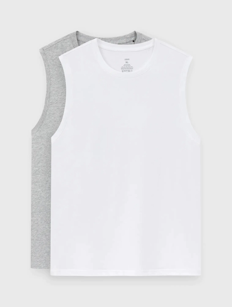 Áo ba lỗ nam basic nhà Canifa