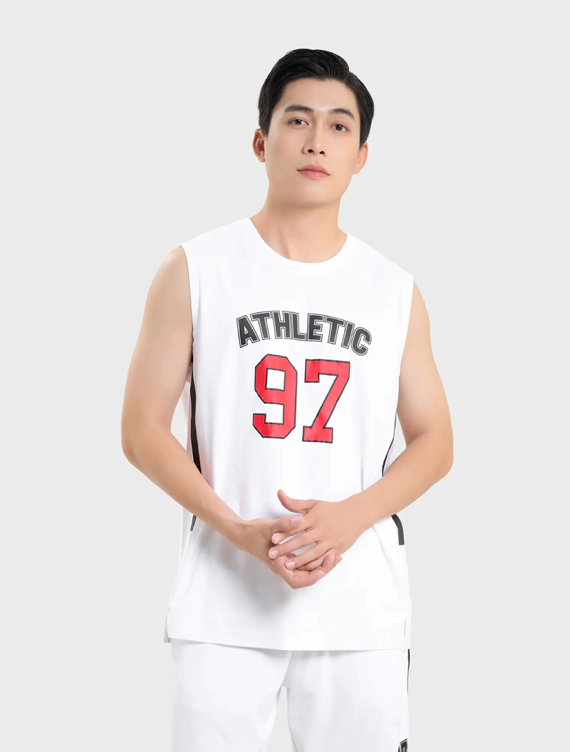 Áo ba lỗ nam cotton 100 Canifa
