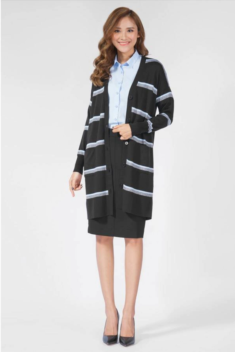 áo cardigan nữ dáng dài