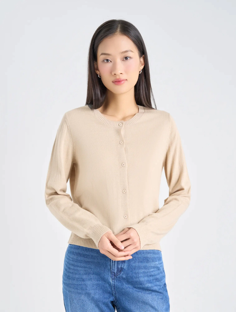 áo cardigan nữ form ôm