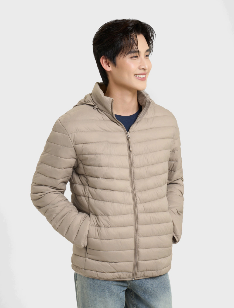 áo khoác chần bông nam