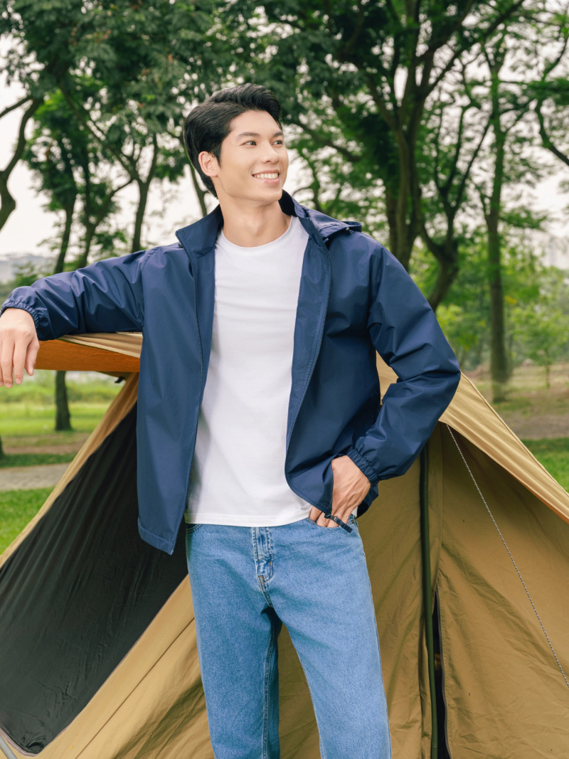 áo khoác gió nam form rộng