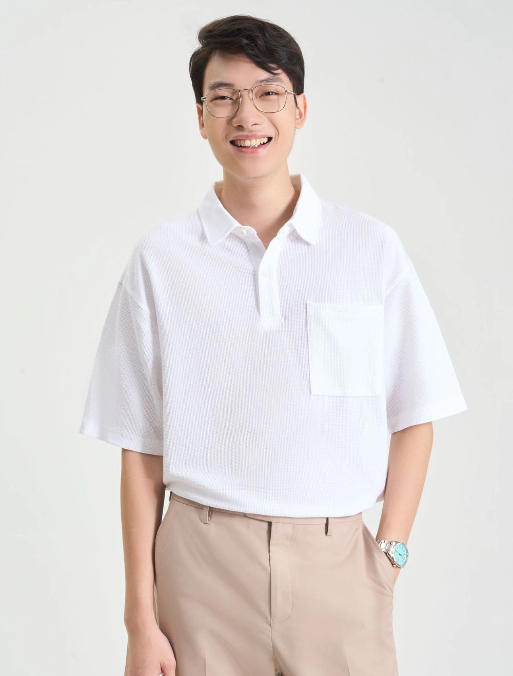 áo polo nam cổ bẻ có túi