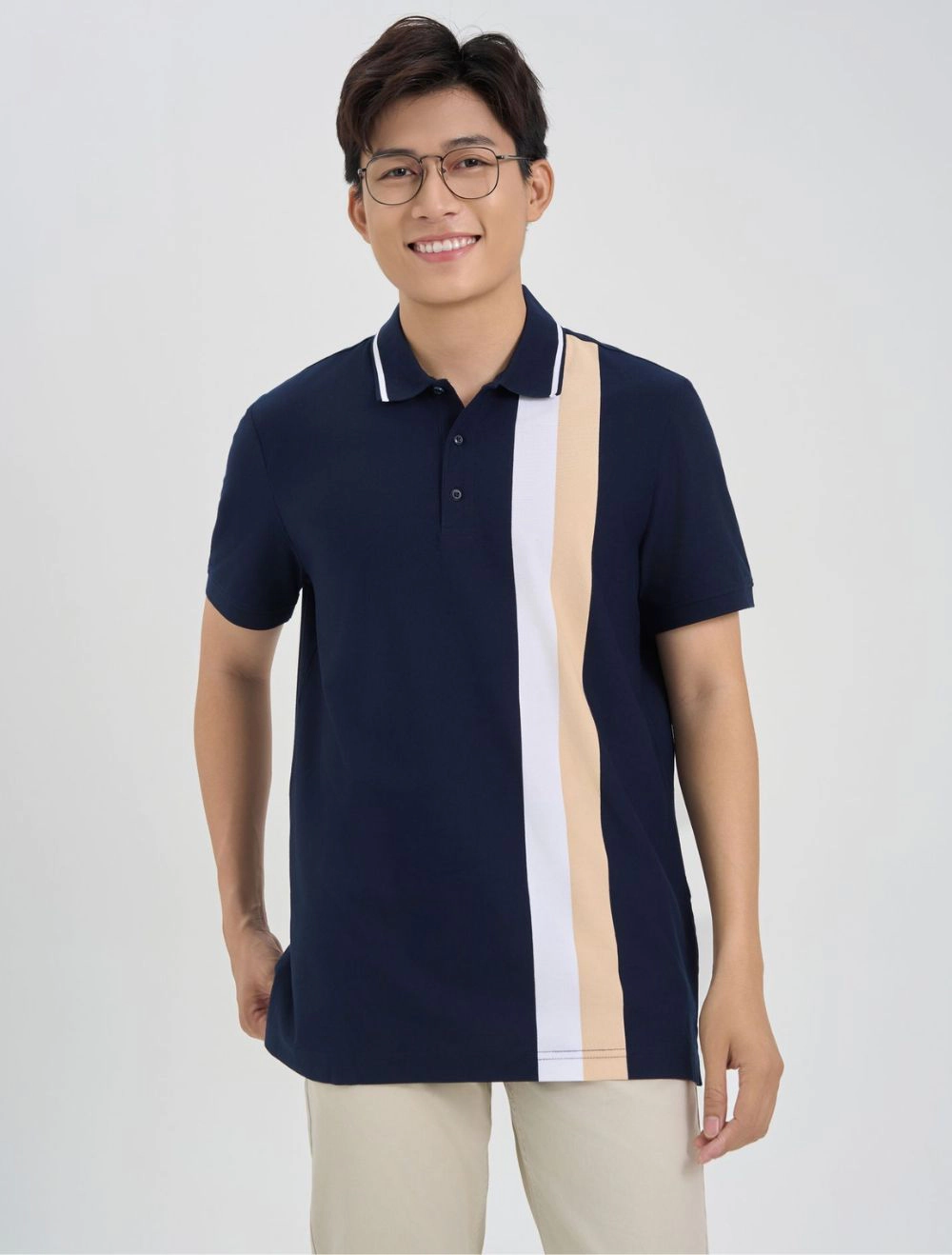 áo polo nam kẻ sọc