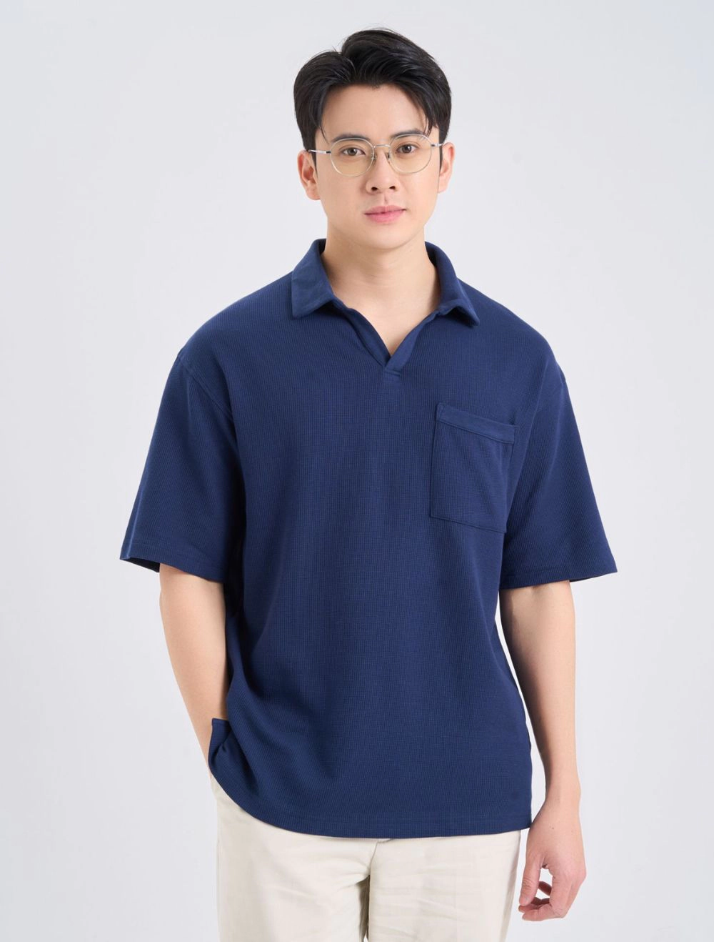 áo thun polo nam form rộng