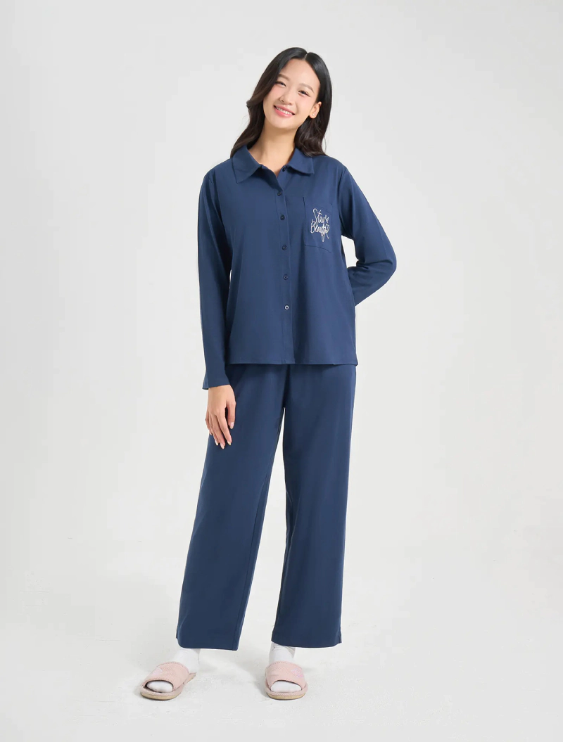 bộ pyjamas nữ mặc nhà