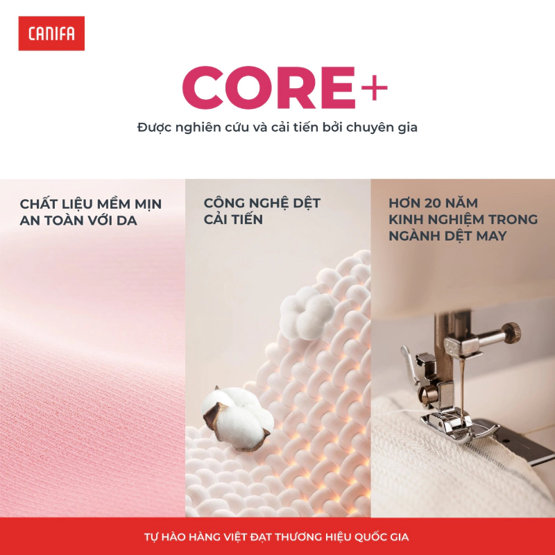 công nghệ tất nữ canifa