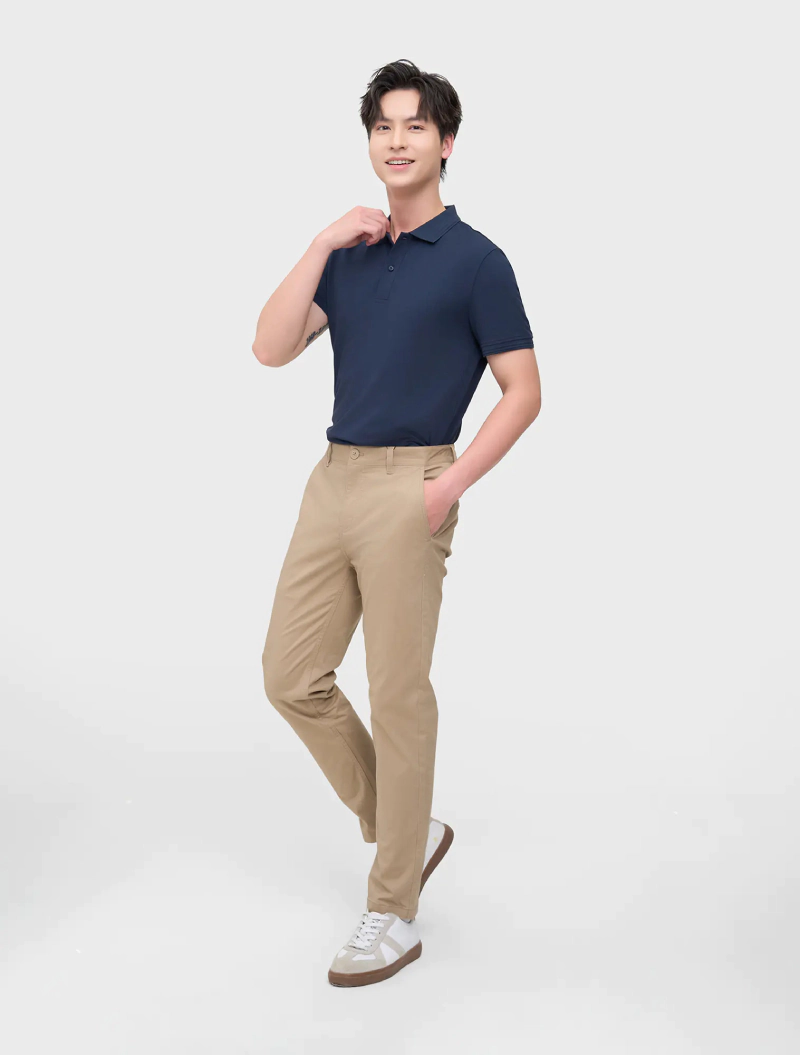 giặt quần kaki nam