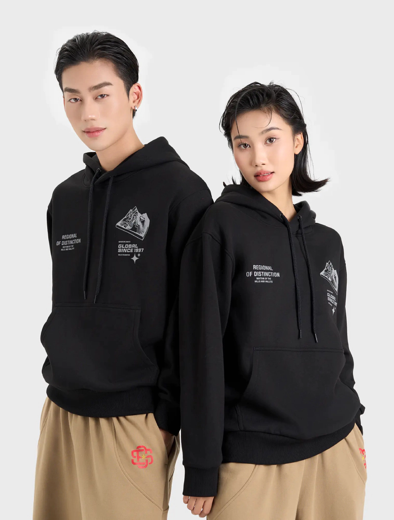 hoodie nữ unisex form rộng