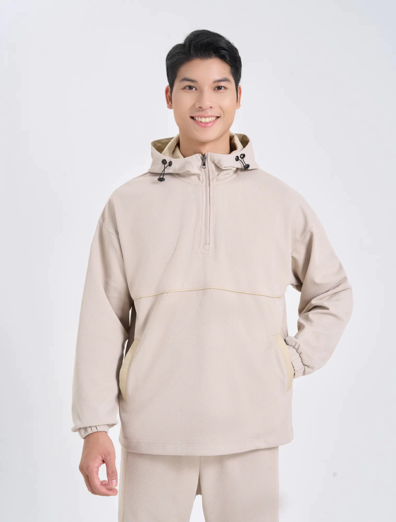 hoodie zip cho nam