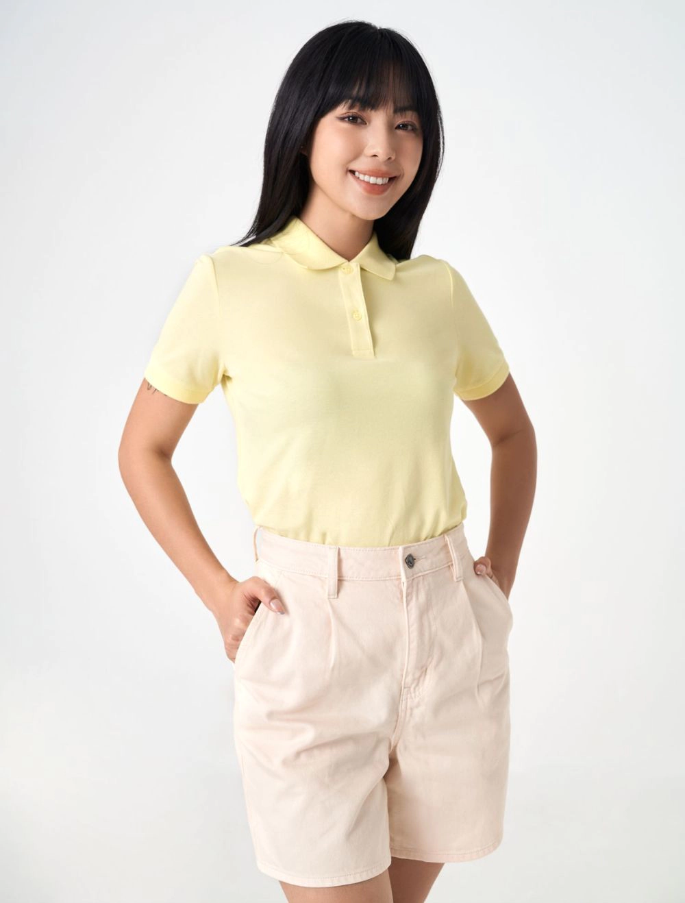 mua áo polo nữ canifa