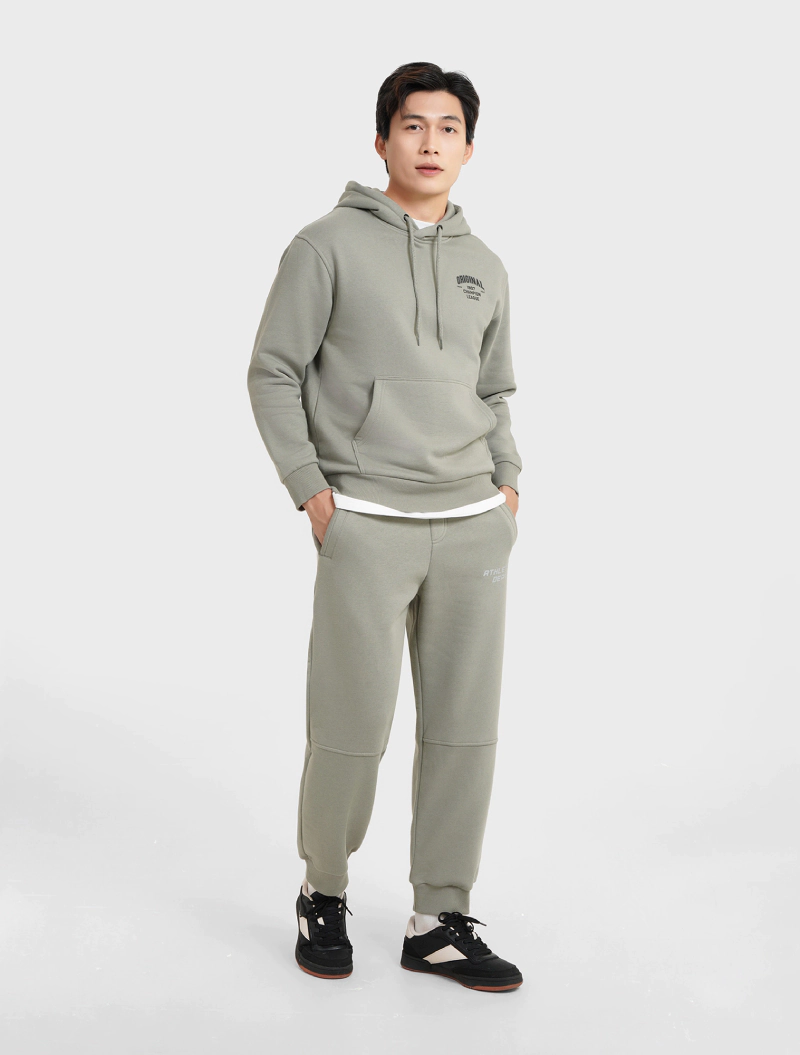 phối áo hoodie nam theo vóc dáng