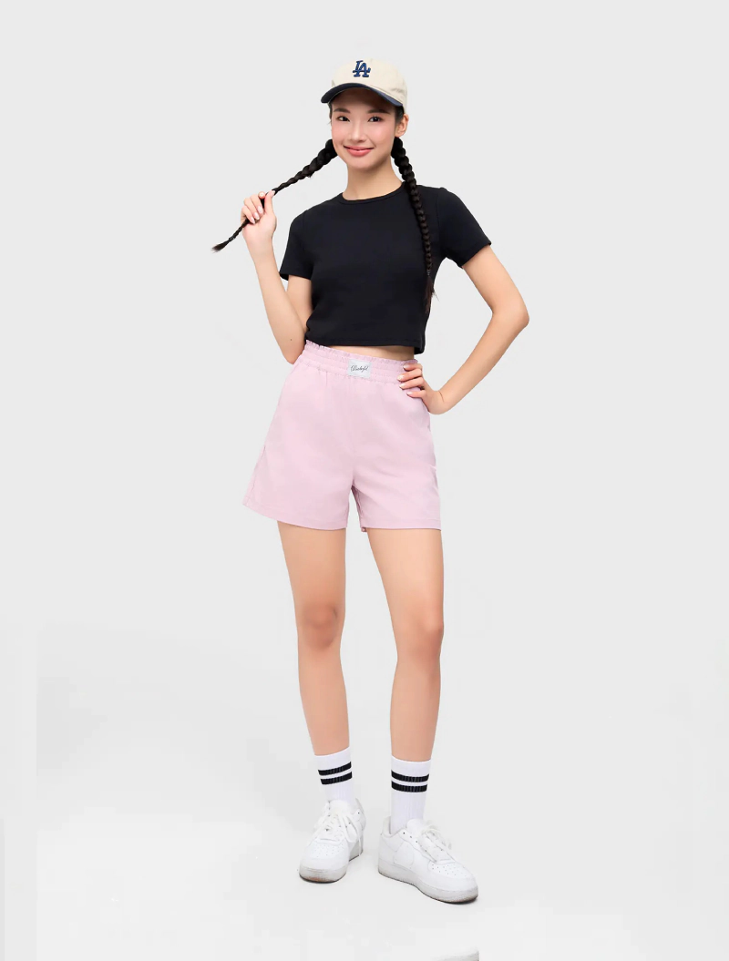 Quần short kaki nữ