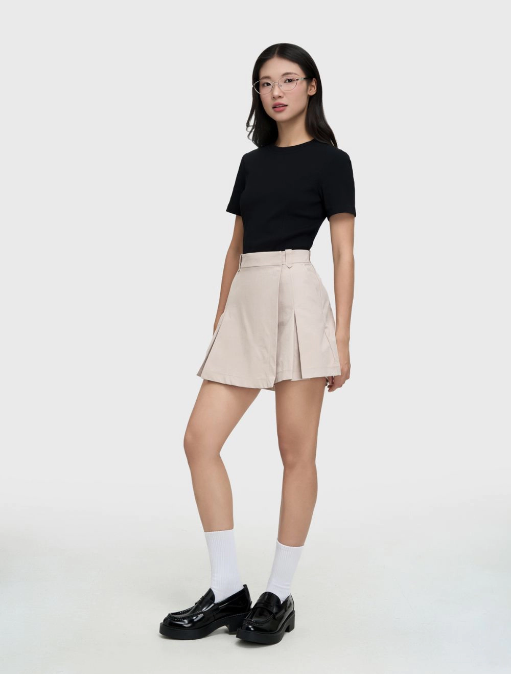 quần short nữ giả váy
