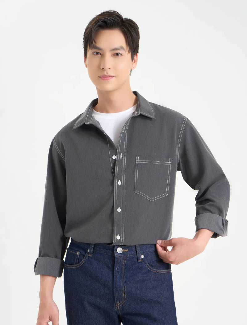 Áo sơ mi denim cho nam giới