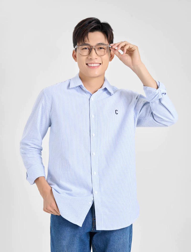 Sơ mi oxford nam