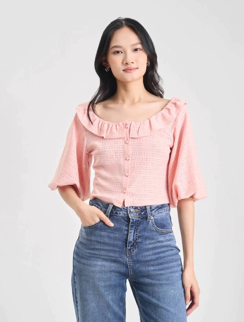 sơ mi nữ cổ bèo