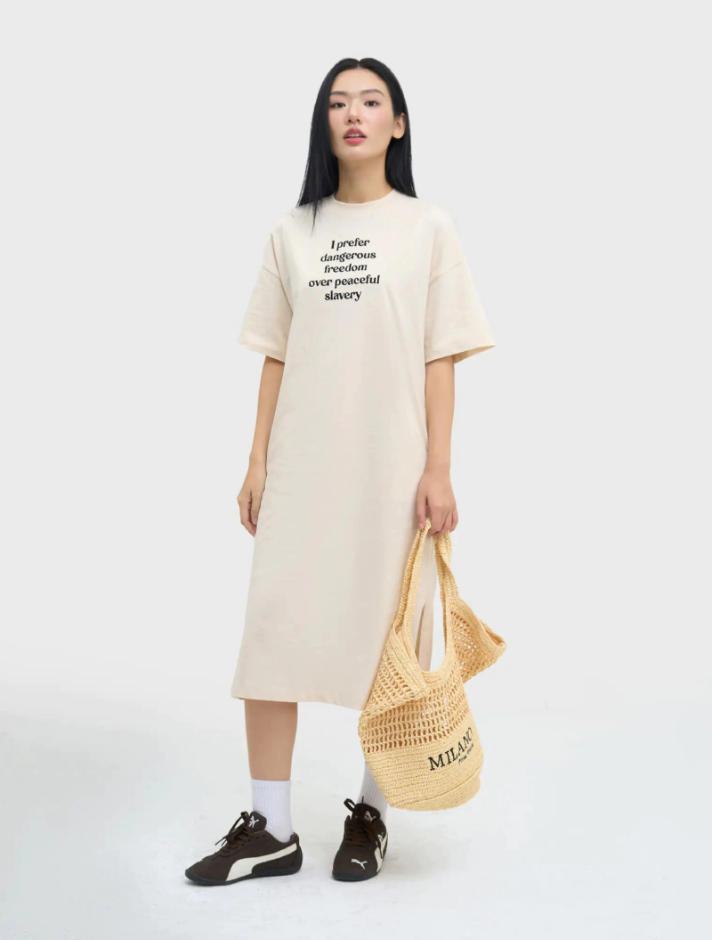 váy dài suông rộng