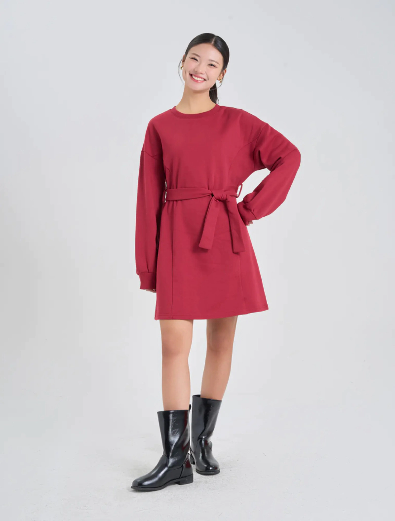 váy liền thân thắt eo